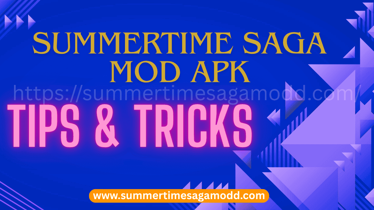 Summertime Saga Tips and Tricks
